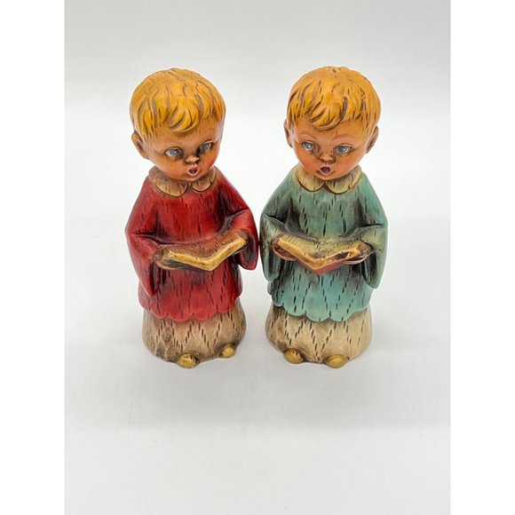 Vintage Hand Painted Choir Boys Figurines 1961 - Picture 3 of 5